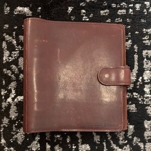Brown Leather Planner